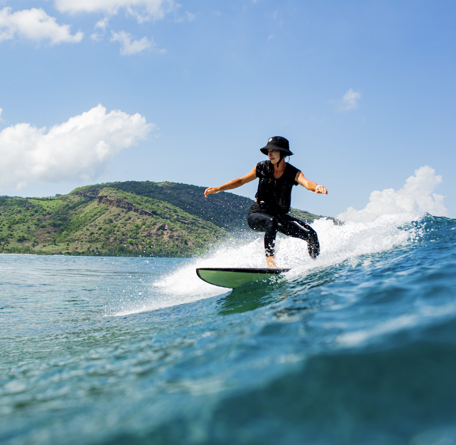 surfing lessons classes playa herradura beach puntarenas pacific coast of costa rica in central america